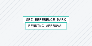 SRI reference mark — pending approval